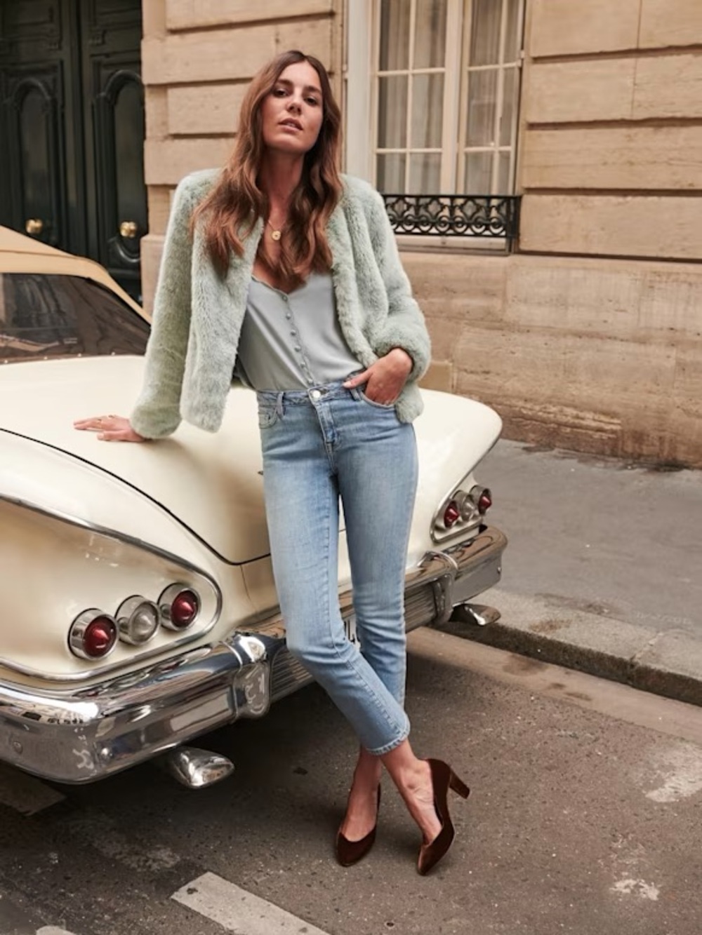 NWT Sezane Light Blue Boyfriend Jeans